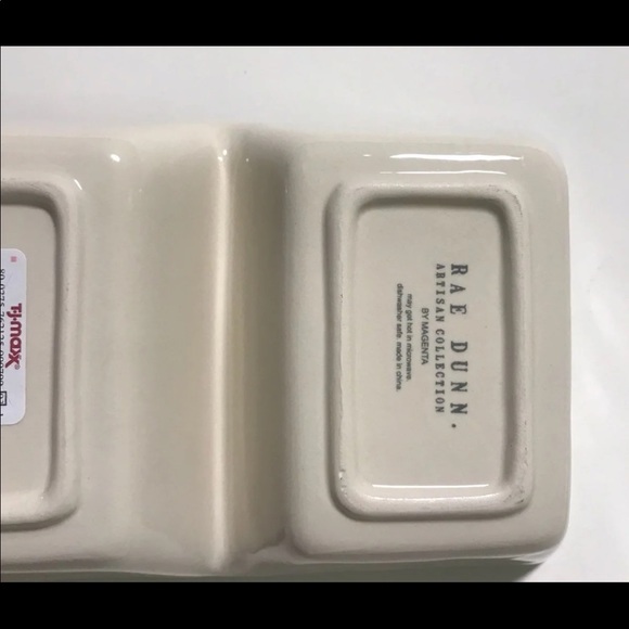Rae Dunn NWT Sweet Salty 2 part serving dish - Picture 3 of 3